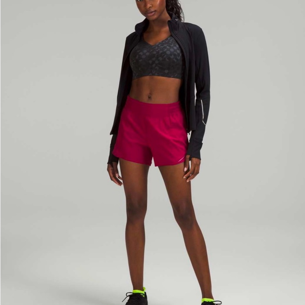 NWT lululemon hotty hot HR high rise shorts 4” inseam lined PREP